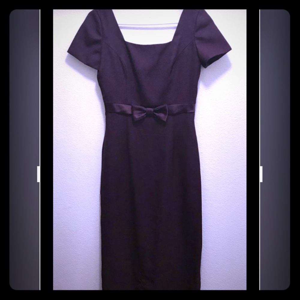 🌻 Plum Lined bridesmaid dress